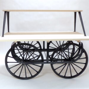 Warenträger oder Candywagen Schwarz