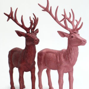 Hirsch Pink Glitzer