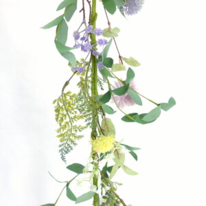 Bluetengirlande Pastell Kunstblumen mieten - Schmuecker Dekoration