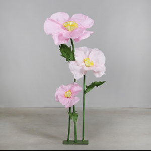 Papierblume Rosa Dekoration mieten - Schmuecker Dekoration