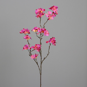 Rhododendron Zweig Pink Kunstpflanze mieten - Schmuecker Dekoration