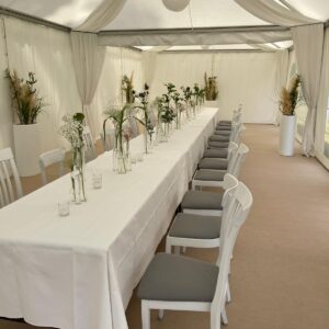 Stuhl Shabby Chic Vintage mieten - Schmuecker Dekoration