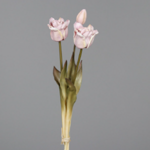 Tulpenbund Altrosa Kunstpflanze mieten - Schmuecker Dekoration