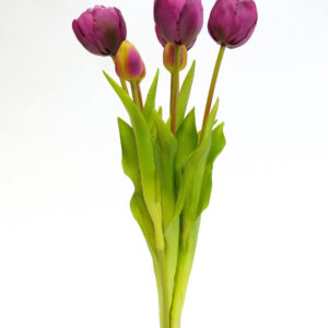 Tulpenbund Lila Kunstpflanze mieten - Schmuecker Dekoration
