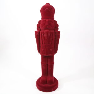 Nussknacker Rot/Samt 80cm
